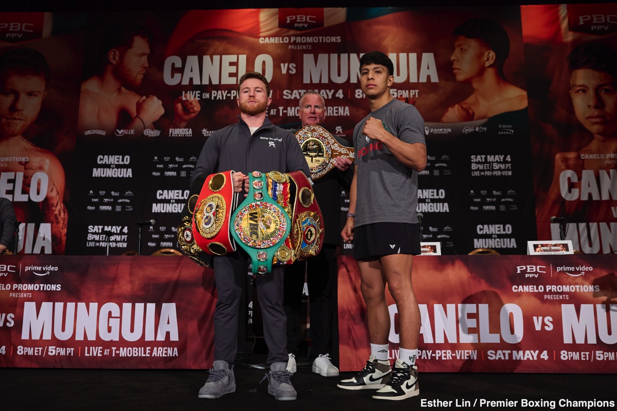 Canelo Alvarez vs. Jaime Munguia on May 4th, Live on DAZN