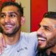 Amir Khan & Billy Dib BACKSTAGE BUDDIES Post Fight