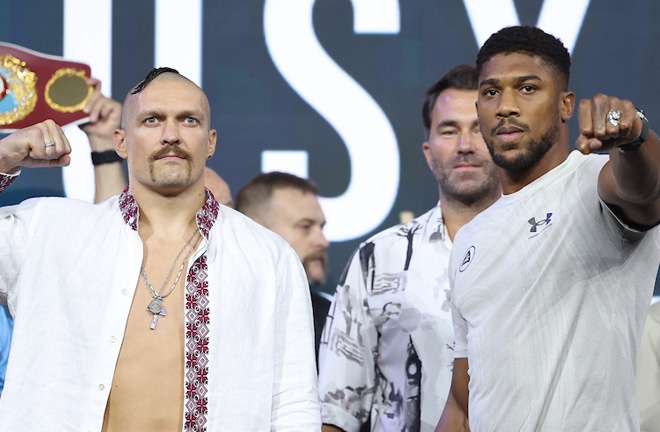 Joshua says he will fight at Wembley Stadium in September Photo Credit: AP Photo/Ian Walton