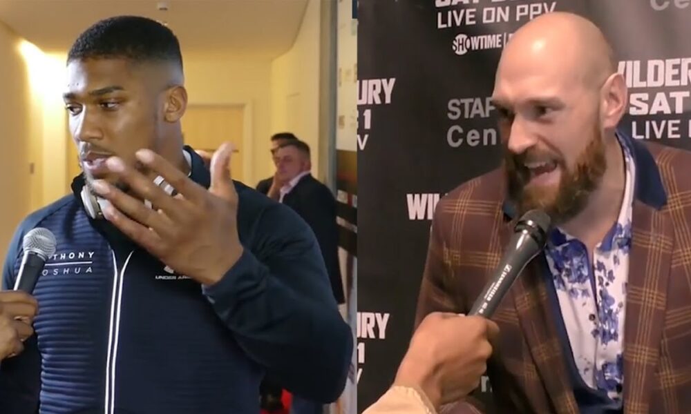 Anthony Joshua vs Tyson Fury THE ROAD TO A SUPERFIGHT - In their OWN WORDS