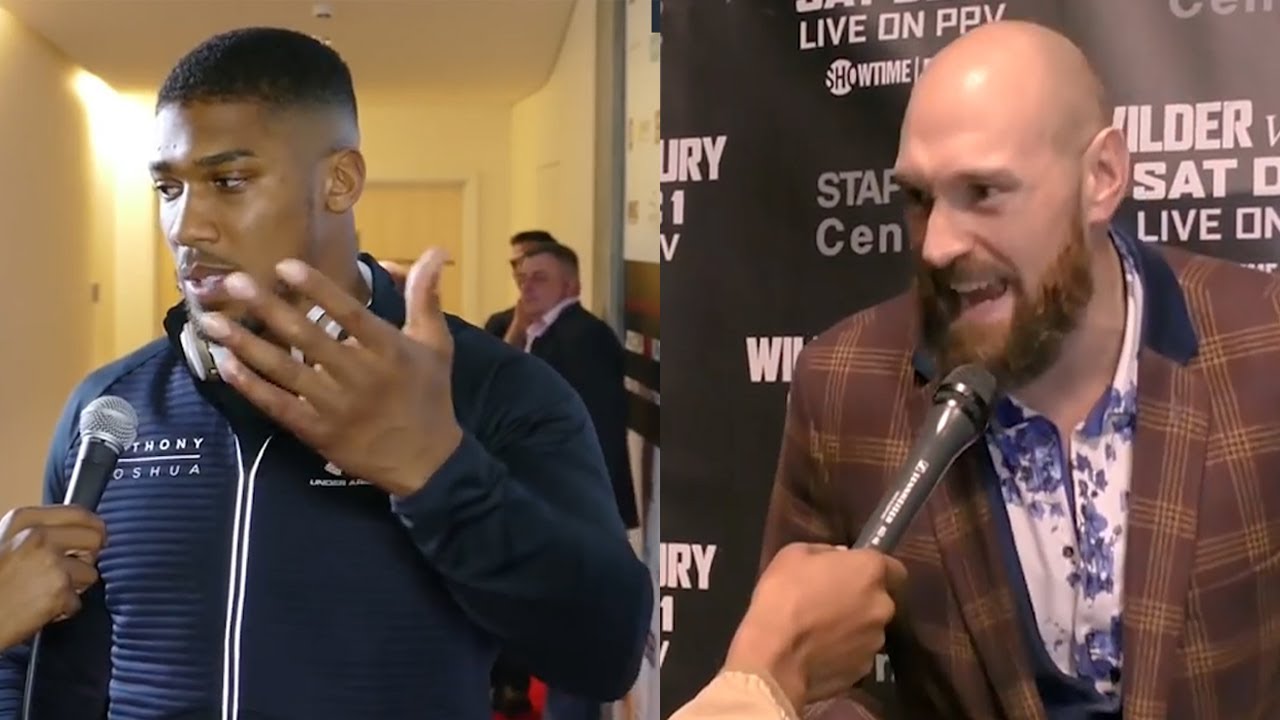 Anthony Joshua vs Tyson Fury THE ROAD TO A SUPERFIGHT - In their OWN WORDS