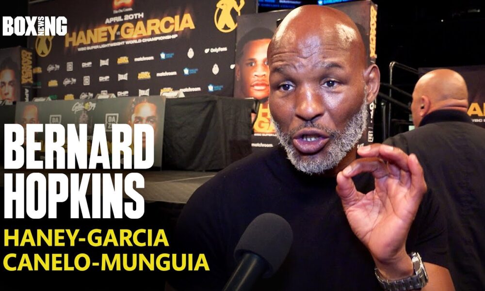 Bernard Hopkins On Ryan Garcia Weight Concerns & Canelo-Munguia