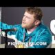 CANELO ERUPTS "GET THE F**K OUT OF HERE"; HEATED ALTERCATION WITH ANDRADE AFTER STOPPING SAUNDERS