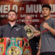 Canelo and Munguia face-to-face at Wednesday