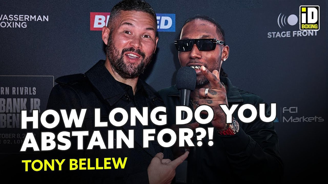 Castillo Meets Tony Bellew - "Abstaining Ain't Nothing New To Me!"