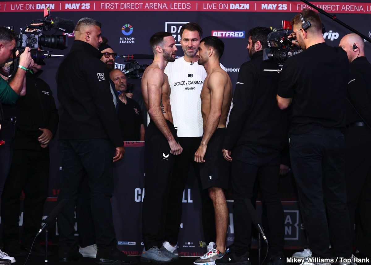 Image: Catterall vs. Taylor Rematch: A Cracker of a Fight Awaits Tonight, Says Hearn