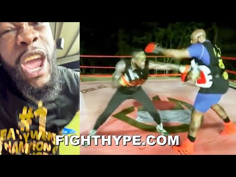 DEONTAY WILDER NEW "THEY SLEEP, WE WORK" LATE-NIGHT TRAINING; LEVELS UP JAB FOR TYSON FURY TRILOGY