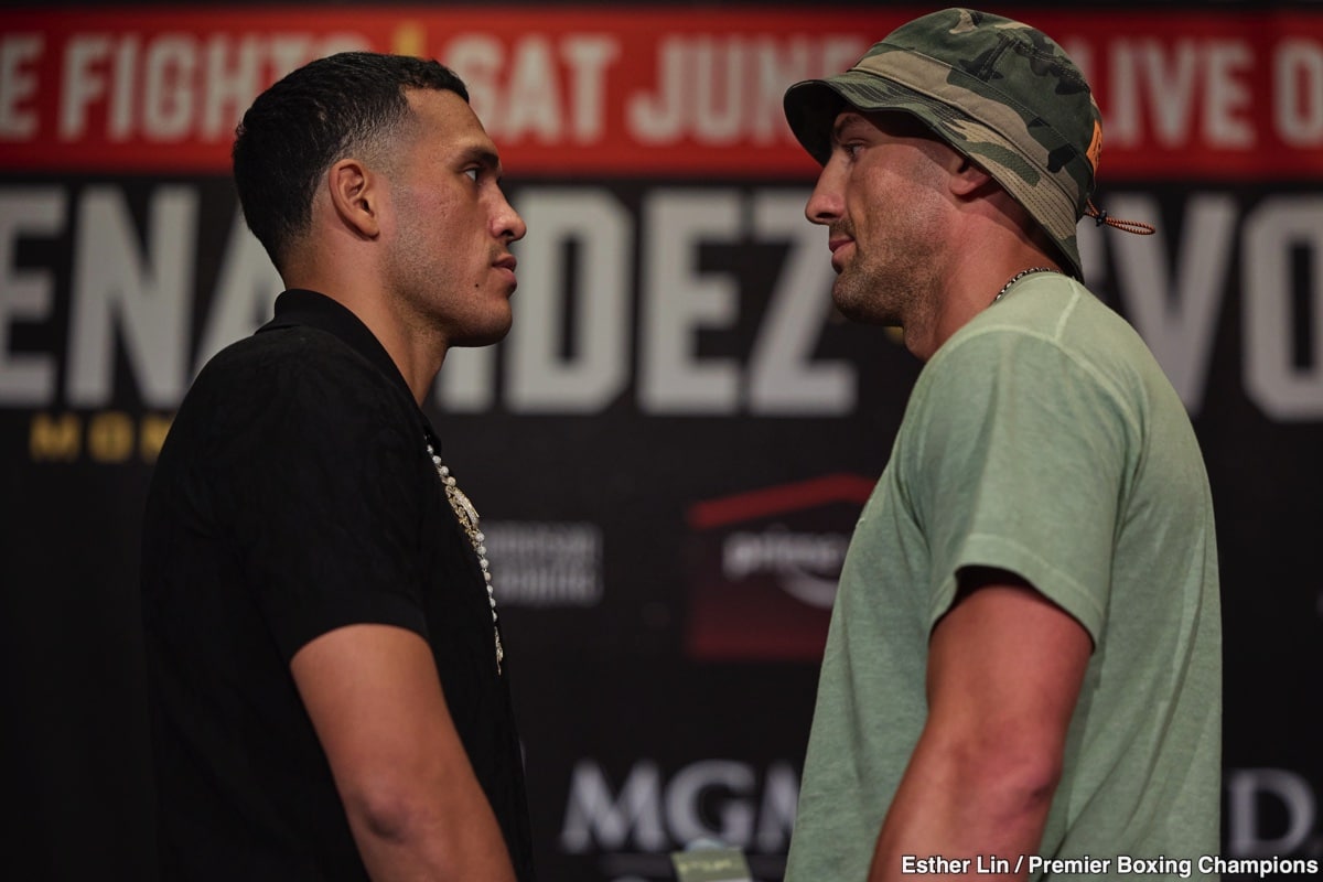 David Benavidez vs. Oleksandr Gvozdyk on June 15, live on Prime Video