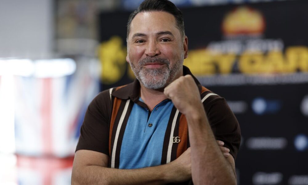 De La Hoya appreciates Ryan Garcia's willingness to take on all comers