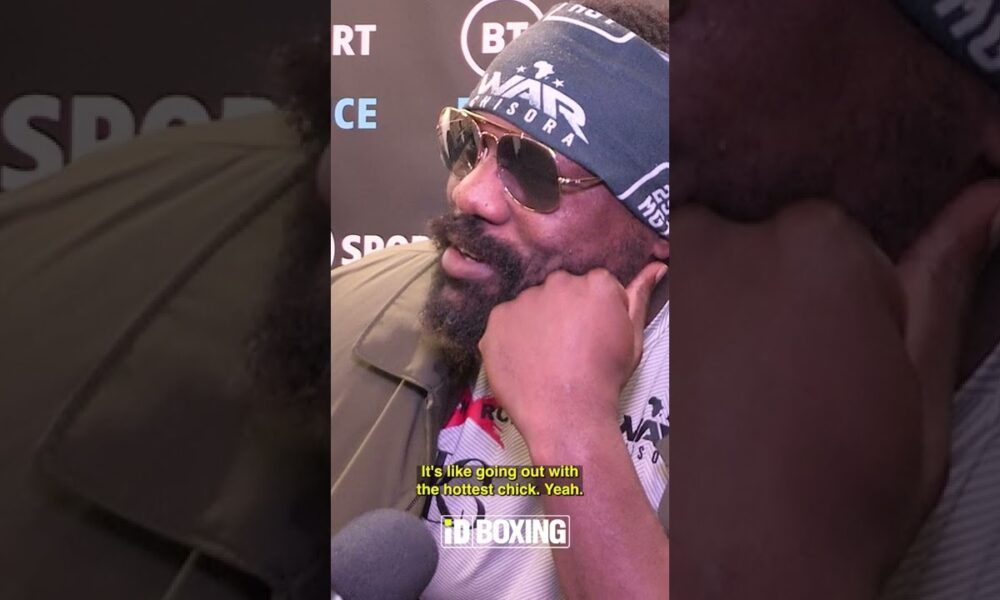 Derek Chisora Bizarre Analogy Ahead Of Tyson Fury Fight #shorts