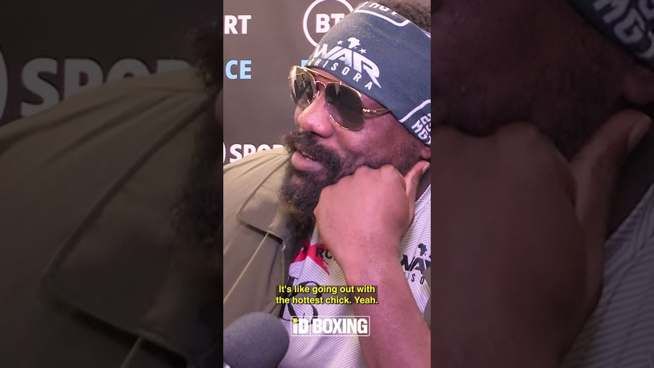 Derek Chisora Bizarre Analogy Ahead Of Tyson Fury Fight #shorts