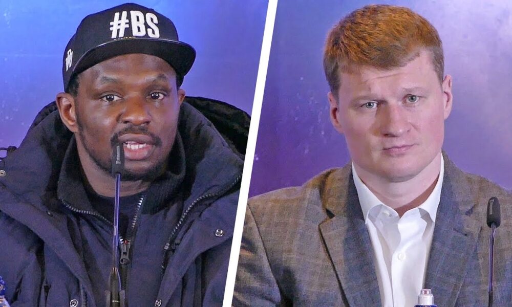 Dillian Whyte vs. Alexander Povetkin • FULL PRESS CONFERENCE • Matchroom Boxing