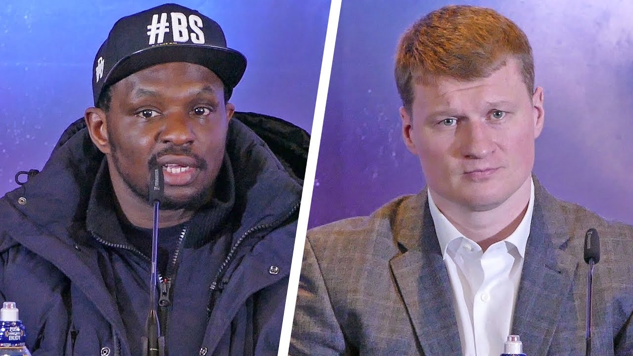 Dillian Whyte vs. Alexander Povetkin • FULL PRESS CONFERENCE • Matchroom Boxing