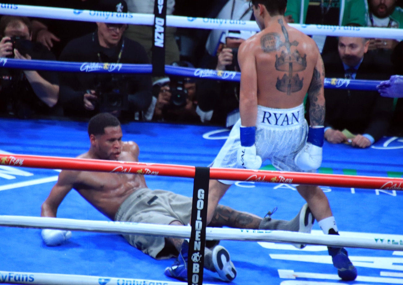 Image: Eddie Hearn: Devin Haney "Not Good" After Ryan Garcia Loss, Seeks Disqualification