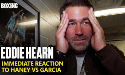 Eddie Hearn Immediate Reaction To Ryan Garcia Win Over Devin Haney