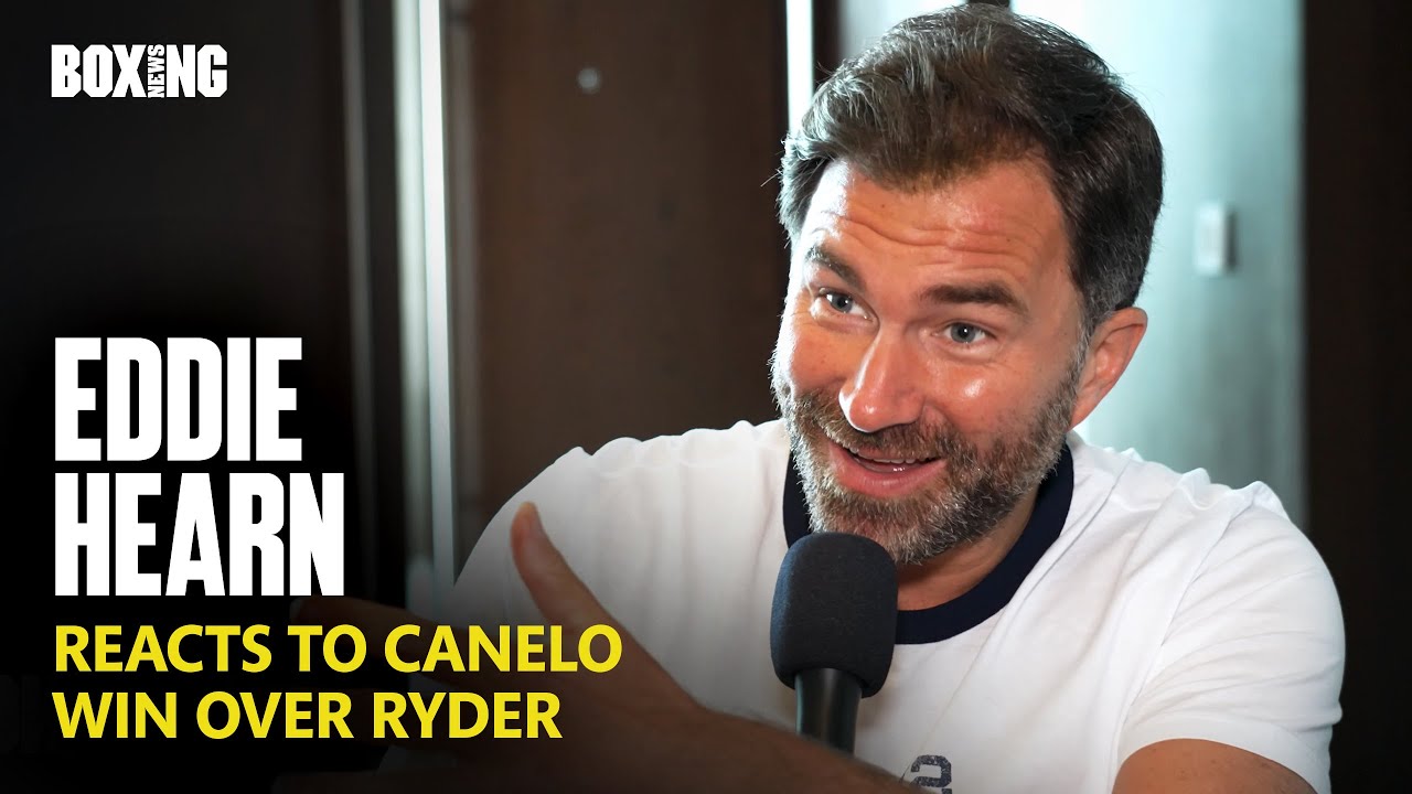 Eddie Hearn Reacts To Canelo Win Over Ryder | Prograis & Cruz Signings