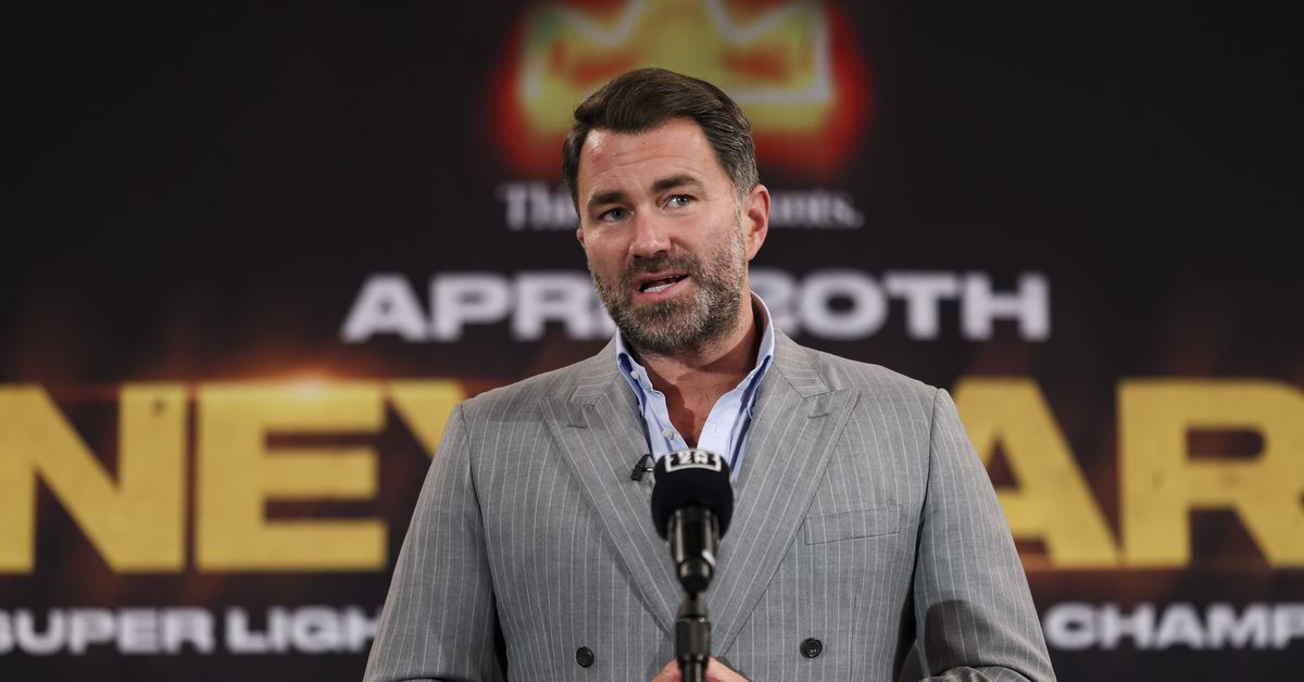 Eddie Hearn says for Ryan Garcia it's all about getting real