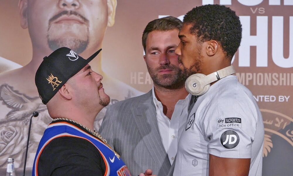 FACE TO FACE - Andy Ruiz & Anthony Joshua in Saudi Arabia Ahead of Rematch Clash