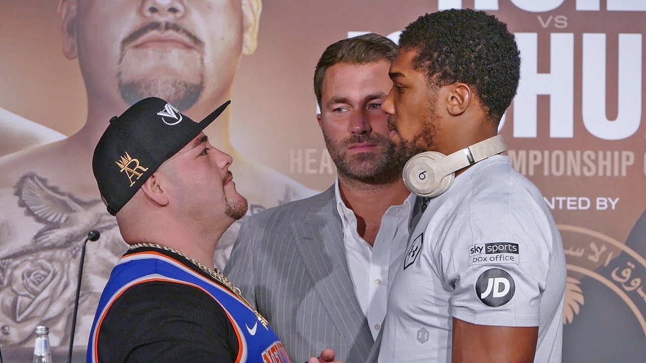 FACE TO FACE - Andy Ruiz & Anthony Joshua in Saudi Arabia Ahead of Rematch Clash