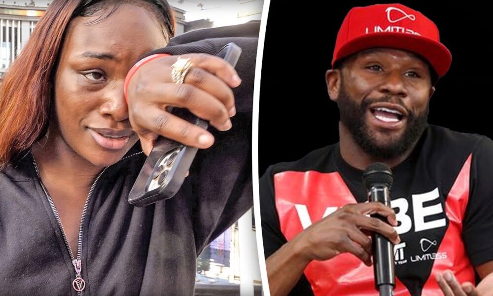 'FLOYD MAYWEATHER TOLD ME...' GWOAT Claressa Shields BREAKS DOWN IN TEARS