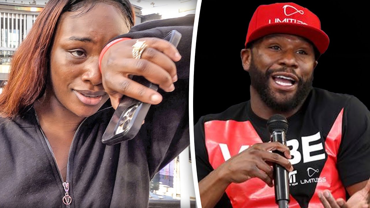 'FLOYD MAYWEATHER TOLD ME...' GWOAT Claressa Shields BREAKS DOWN IN TEARS