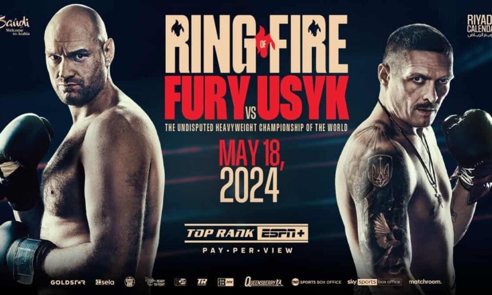 Fury vs Usyk new poster