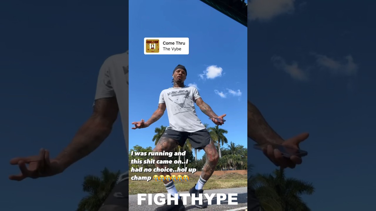 Gervonta Davis IMITATES Ryan Garcia MOCKING Devin Haney during BEATING by DANCING ON HIM