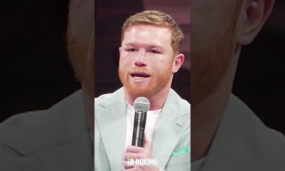 "He Talks Sh*t!" Canelo Alvarez Blasts David Benavidez