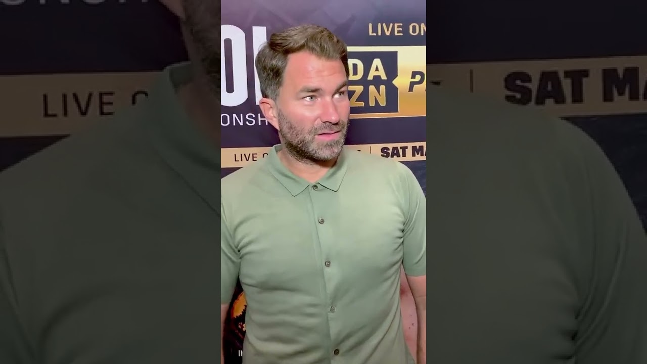 'I KNEW I WAS IN TROUBLE' - Eddie Hearn on CALLING OFF JAKE PAUL BET