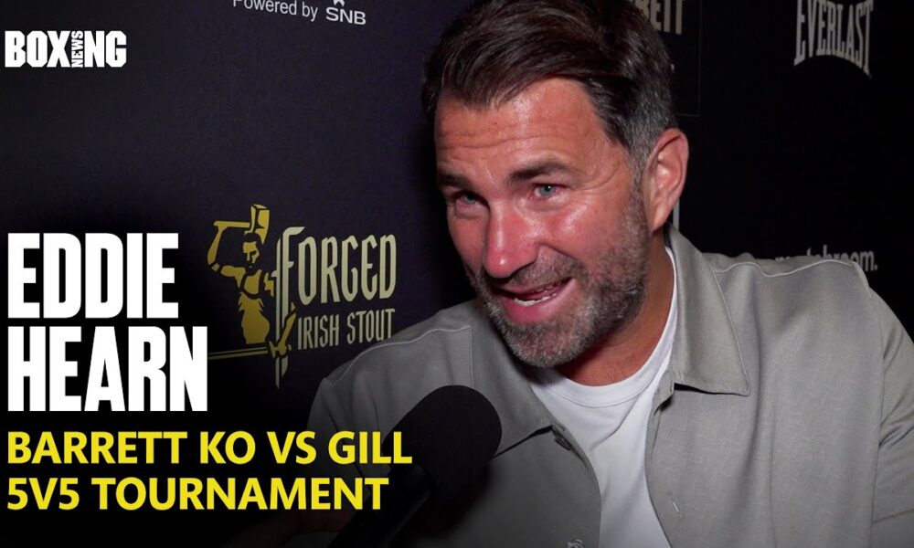 "I Would Be Devastated!" Eddie Hearn On Losing 5v5 vs Warren & Barrett Win