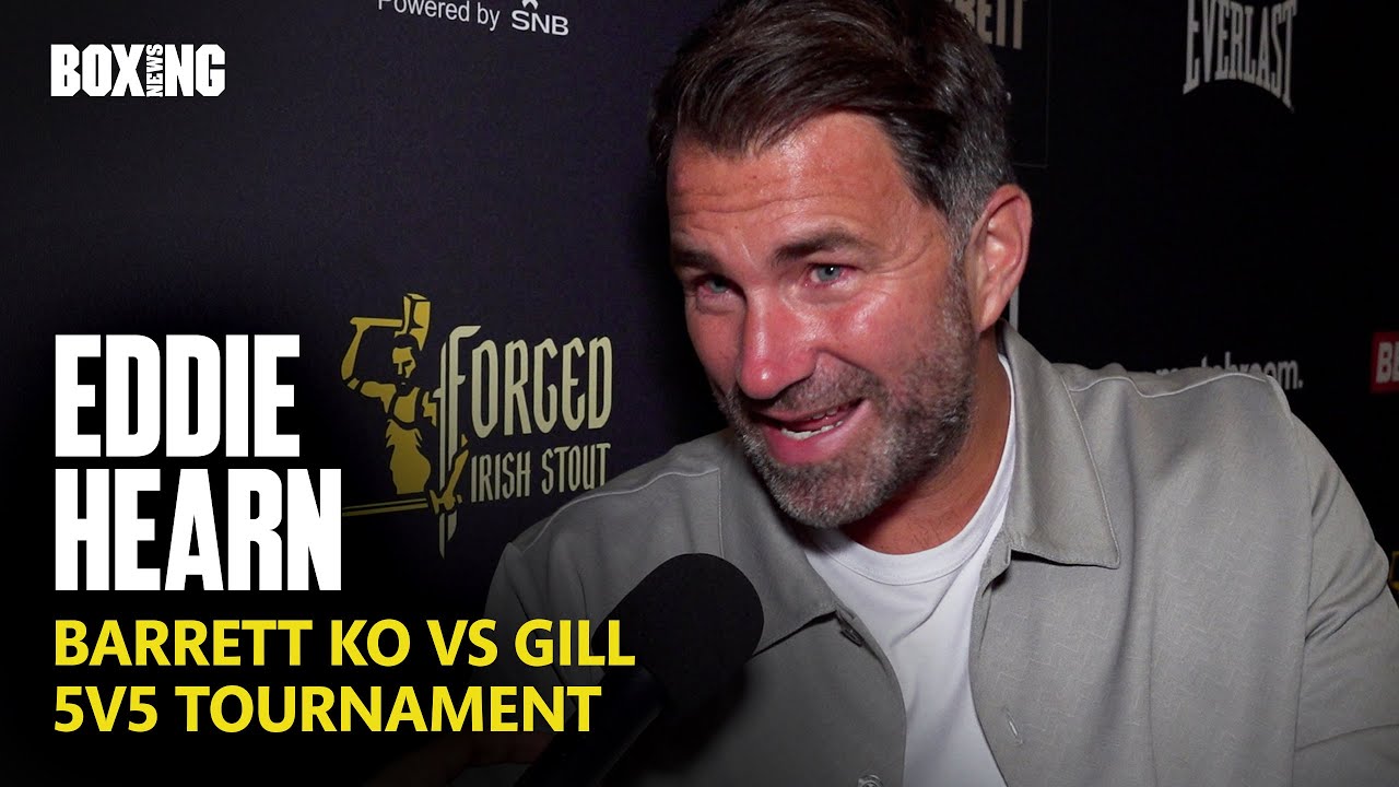 "I Would Be Devastated!" Eddie Hearn On Losing 5v5 vs Warren & Barrett Win