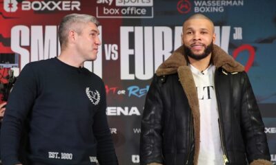 Smith dropped and stopped Eubank Jr in the fourth round in January Photo Credit: BOXXER / Lawrence Lustig