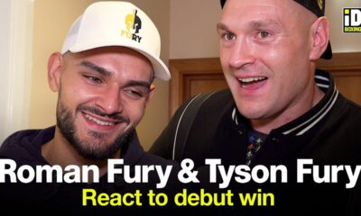 "I'm Very Proud!" Tyson Fury Tells Roman Fury After Debut Win