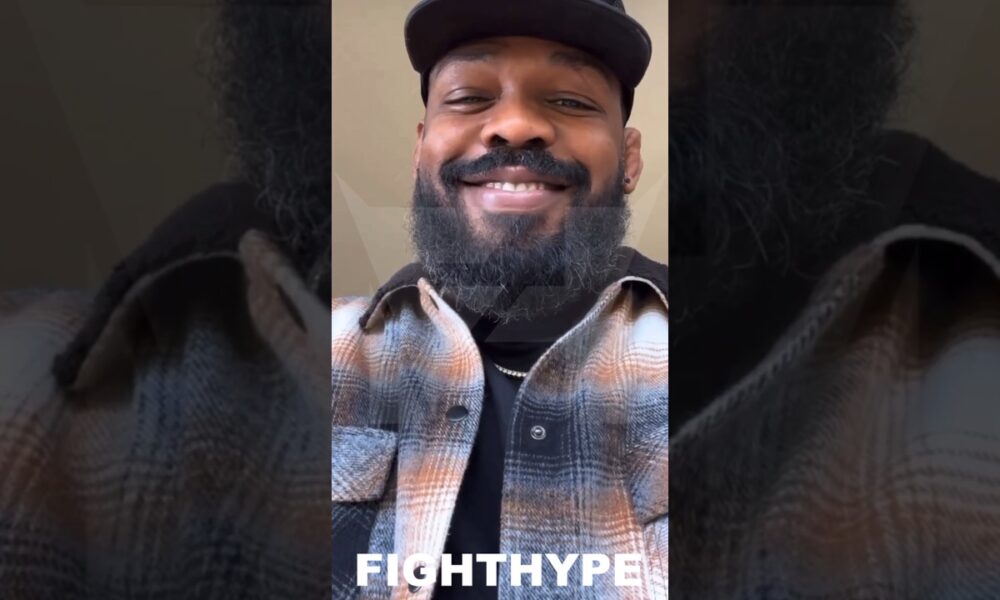 JON JONES LAUGHS AT TYSON FURY & RESPONDS TO “BEAT ME UP” CALLOUT