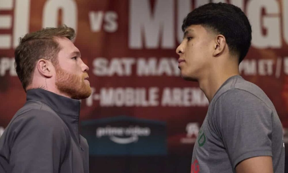 Canelo vs Munguia face-off