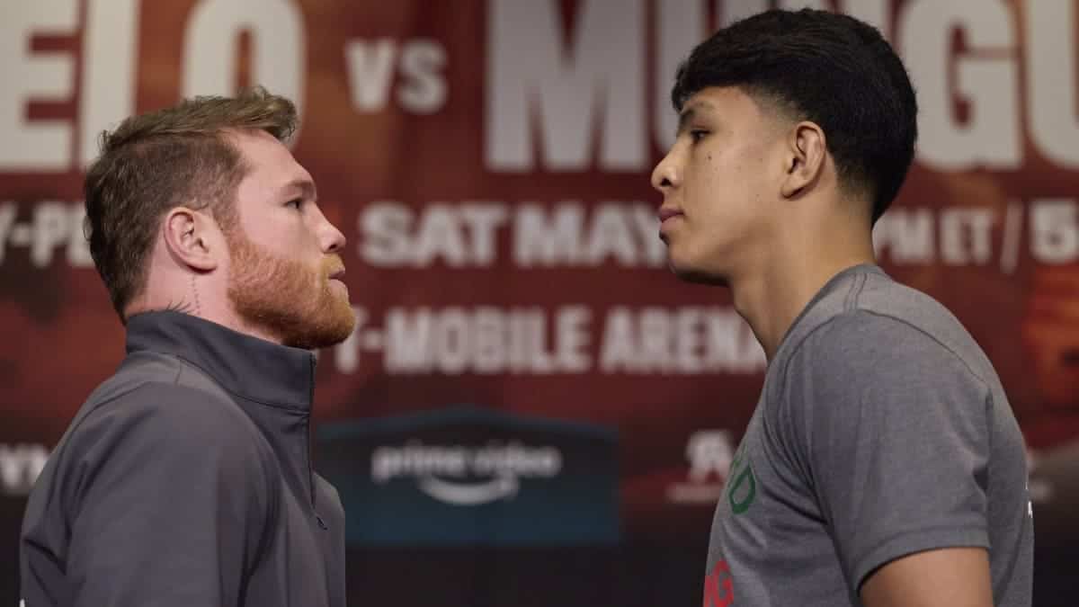 Canelo vs Munguia face-off