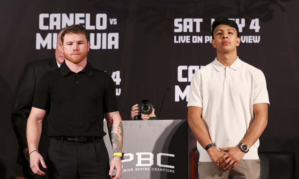 Jaime Munguia is looking forward to this weekend's fight with Canelo Alvarez