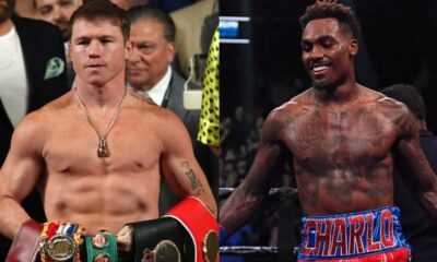 Canelo Alvarez put on a dominant display to beat Jermell Charlo on points in Las Vegas on Saturday Photo Credit: Ryan Hafey/Premier Boxing Champions