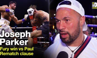 Joseph Parker Reacts To Tommy Fury Victory vs Jake Paul, Talks Rematch