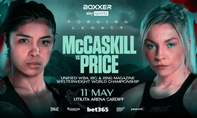 Lauren Price vs. Jessica McCaskill on May 11, Live on Peacock and Sky Sports