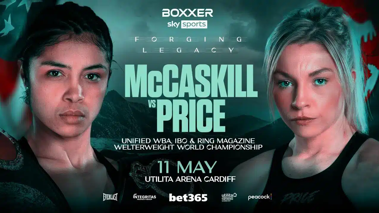 Lauren Price vs. Jessica McCaskill on May 11, Live on Peacock and Sky Sports