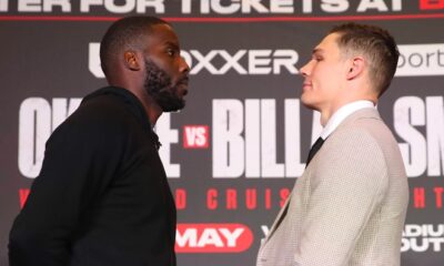 Okolie and Billam-Smith previously shared the same gym Photo Credit: @chrisbillam Instagram