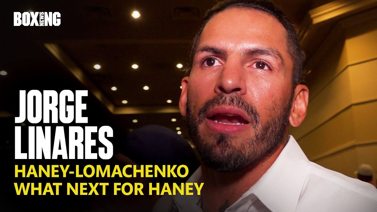 "Lomachenko Won!" - Jorge Linares Reacts to Haney Win