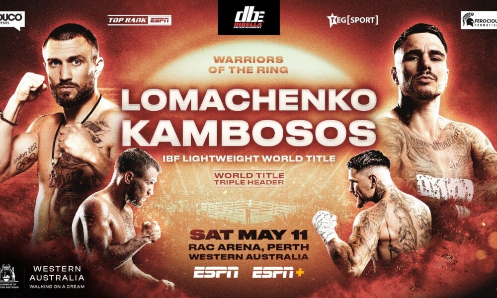 Image: Lomachenko, Kambosos Fight for Vacant IBF Lightweight Crown This Saturday