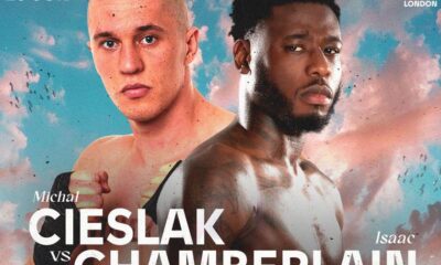 Michał Cieślak vs Isaac Chamberlain joins Billam-Smith vs Riakporhe 2