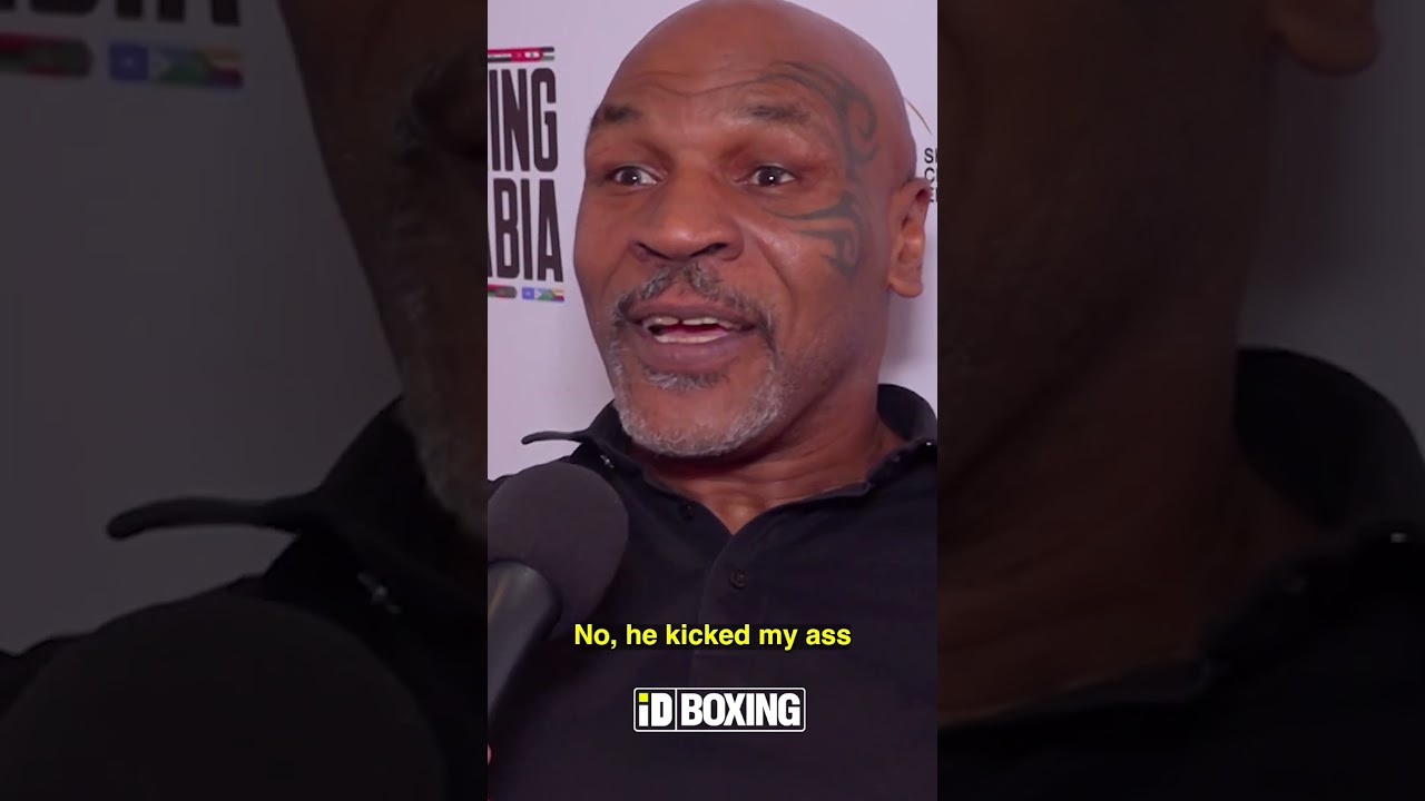 Mike Tyson Gives Advice To Anthony Joshua 🤝