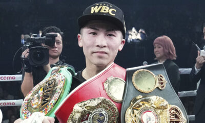 Inoue bounced back to drop Nery three times Photo Credit: Hiro Komae/AP