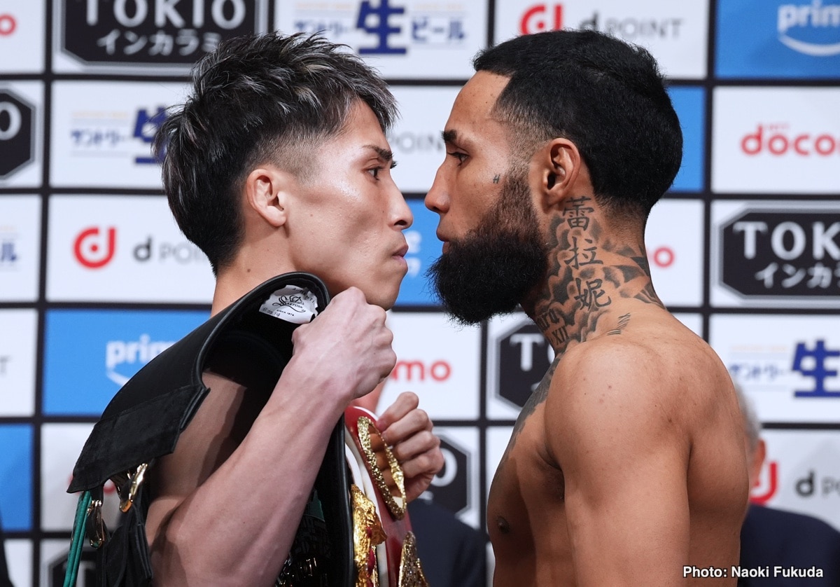 Image: Naoya Inoue - Luis Nery On Monday at 4 am ET - Weigh In Results