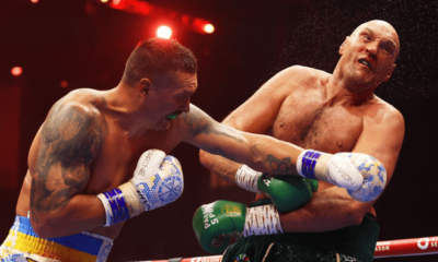 Usyk had to dig deep at times against Fury Photo Credit: Queensberry Promotions