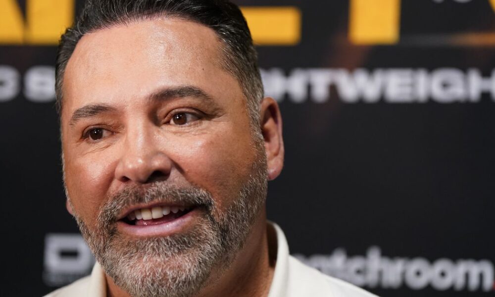 Oscar De La Hoya says Ryan Garcia plans to fight at 144 pounds